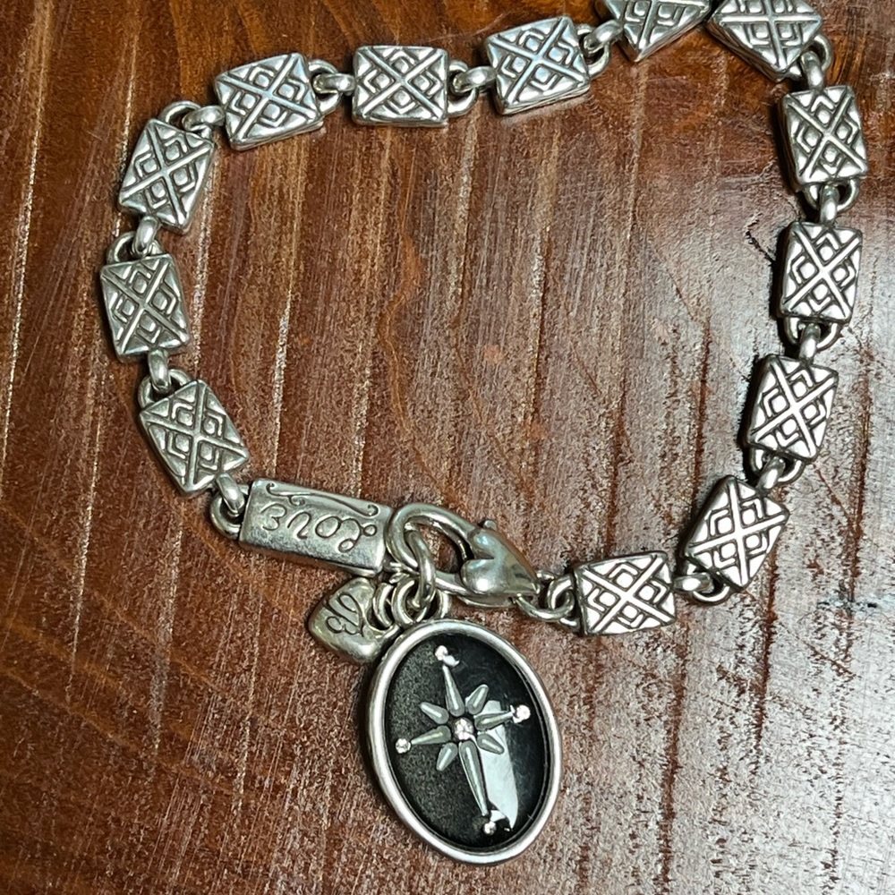 Stylish Silver Charm Brighton Bracelet